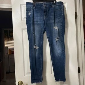 Maurices Plus size Ripped Jeans